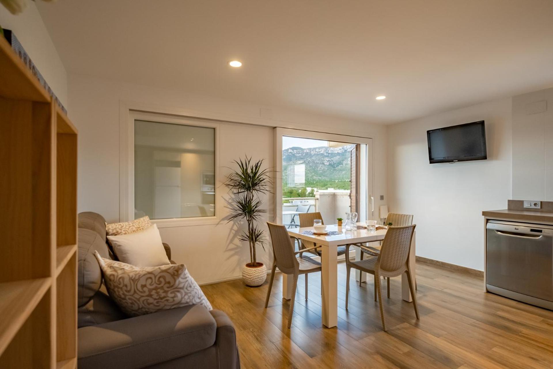 Apartamento Con Terraza, Vistas Playa Y Montana Hospitalet De L'Infant Εξωτερικό φωτογραφία